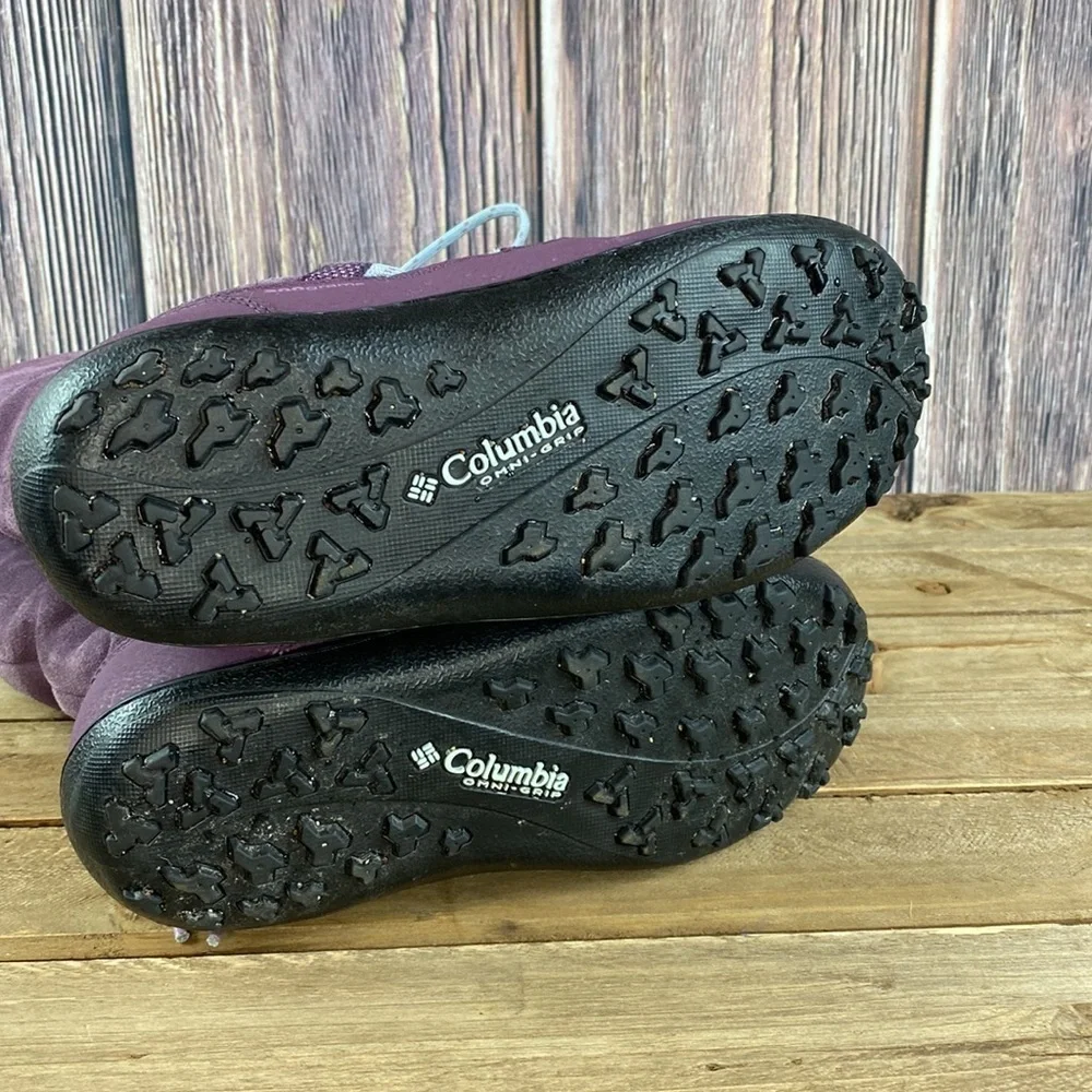 Columbia Youth Loveland Omni-Heat Snow Boot: Violet Haze, Oxogen -Size 5